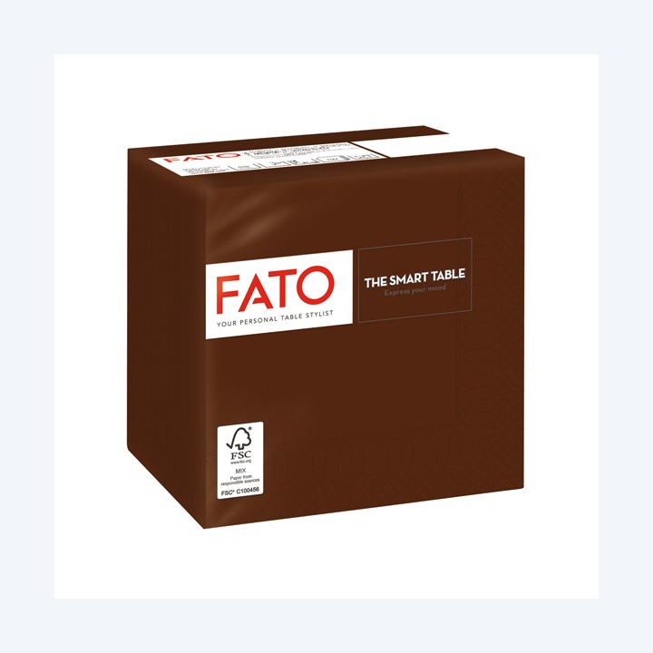 Tovagliolo carta 24 x 24 cm 2 veli — 91337 | Ecotempo
