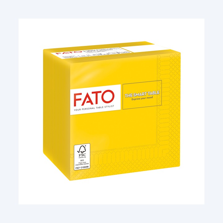 Tovagliolo carta 24 x 24 cm 2 veli — 91338 | Ecotempo