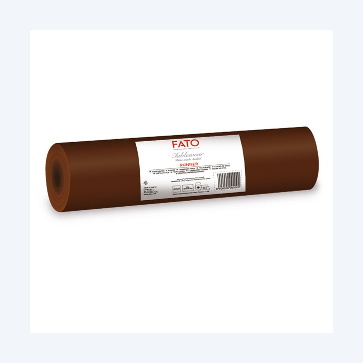Runner linea AirLaid 0,40 x 24 mt cacao Fato | Ecotempo