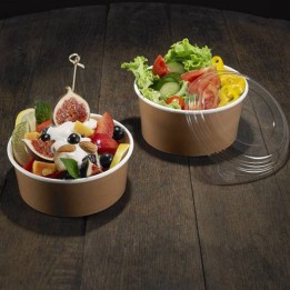 Bowl monouso Street Food 750 ml Leone conf. 24 pezzi | Ecotempo