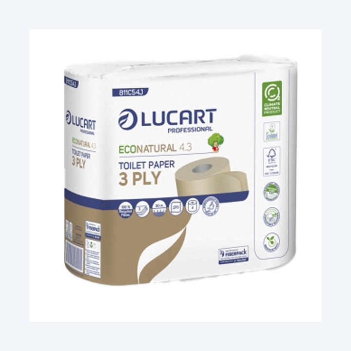 Carta igienica EcoNatural 4.3 Plastic — 91431 | Ecotempo