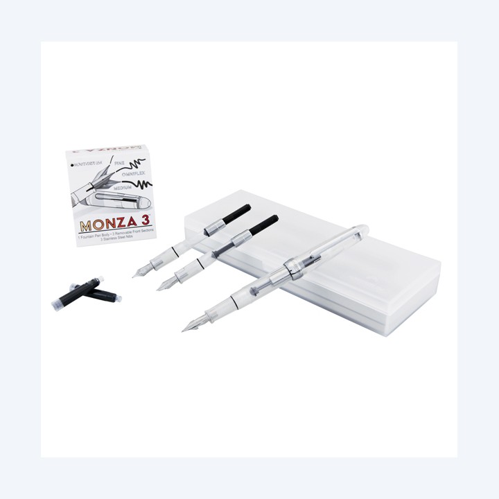 Penna stilografica Monza tratto medio — 91488 | Ecotempo