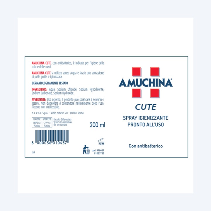 Spray igienizzante per la cute 200 ml — 91498 | Ecotempo