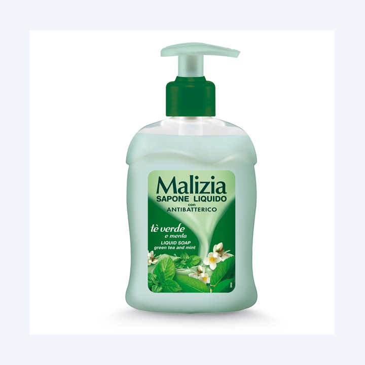 Sapone liquido mani c/ antibatterico 300 ml Malizia | Ecotempo