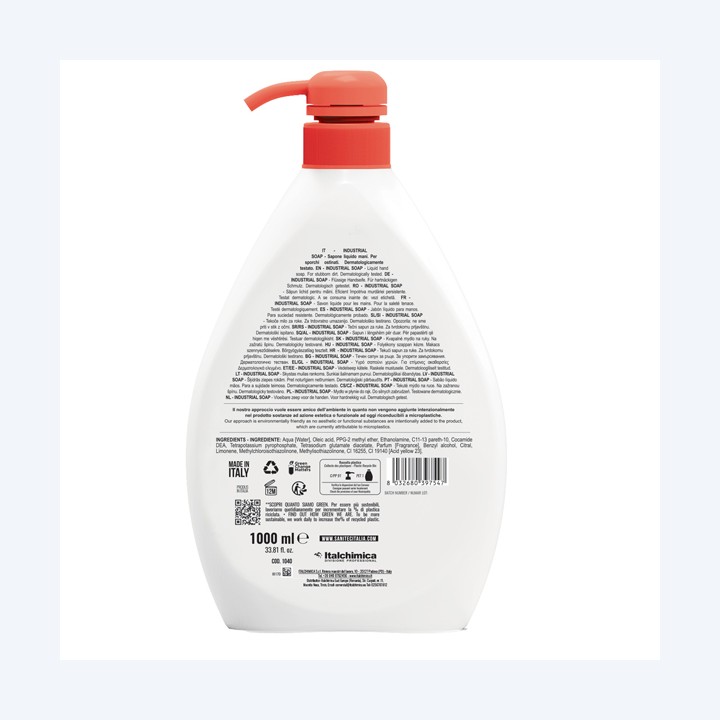 Sapone liquido Industrial Soap — 91502 | Ecotempo