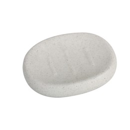 Portasapone linea Stone bianco King Collection | Ecotempo