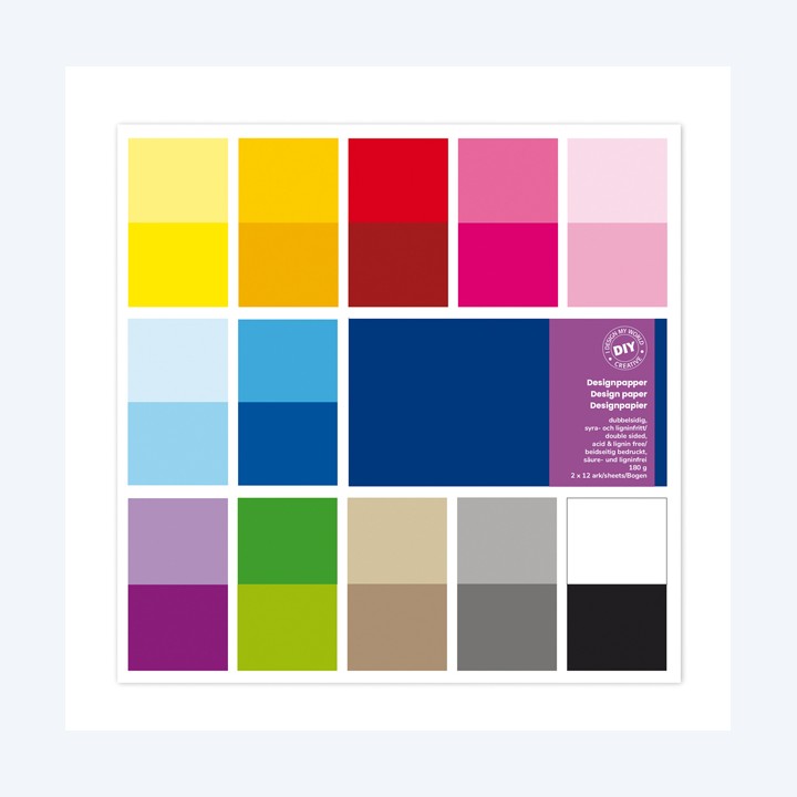 Carta Scarpbooking 30,5 x 30,5 cm 180 — 91564 | Ecotempo