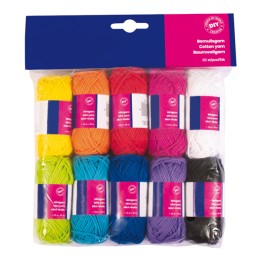 Matassa 100% cotone lungh. 30 mt colori — 91570 | Ecotempo