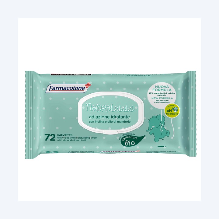 Salviette idratanti Natural Bebé — 91605 | Ecotempo