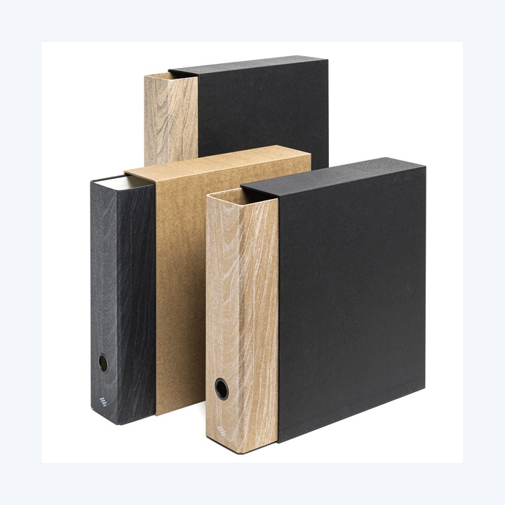 Registratore con custodia Wood 23 x 33 — 91622 | Ecotempo