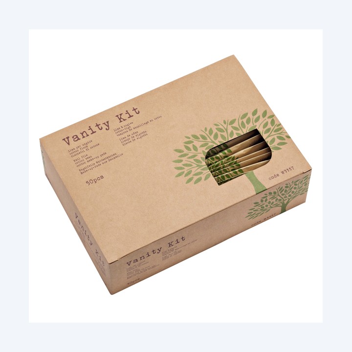 Vanity kit linea Cortesia Natura Leone conf. 50 pezzi | Ecotempo