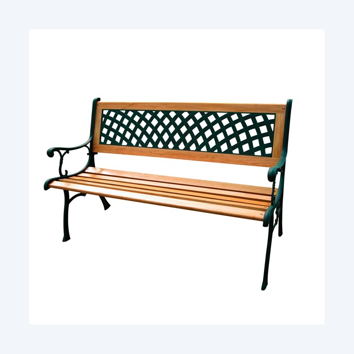Panca da giardino Rombo 74 x 52 x 125 — 91688 | Ecotempo