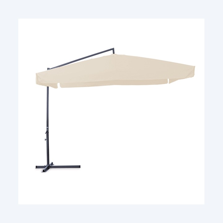 Ombrellone quadro con braccio laterale — 91706 | Ecotempo