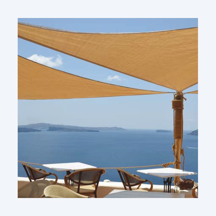 Tenda a vela triangolare ombreggiante 5 — 91714 | Ecotempo