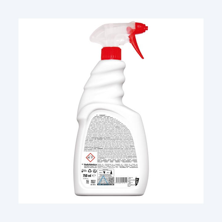 Detergente alcalino Fornonet 750 ml Sanitec | Ecotempo