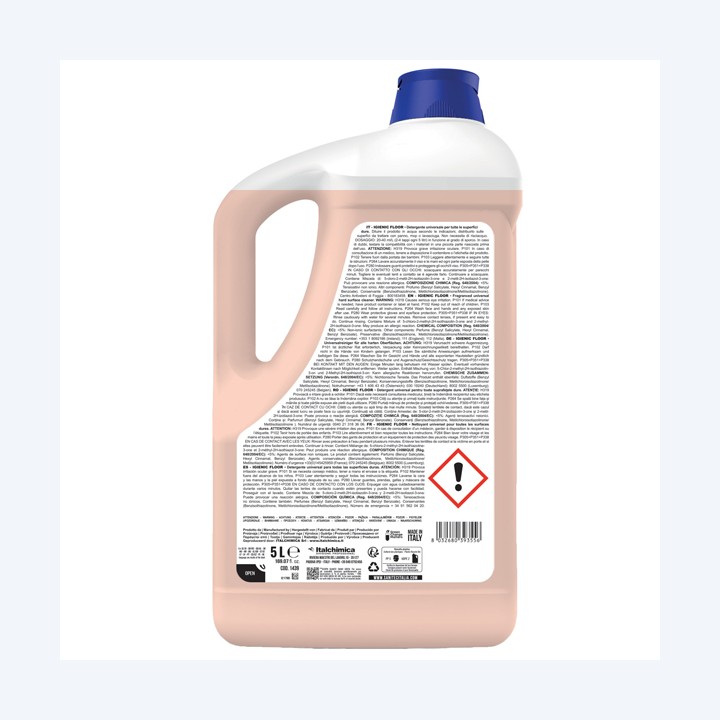 Detergente pavimento Igienic Floor 5 L — 91766 | Ecotempo
