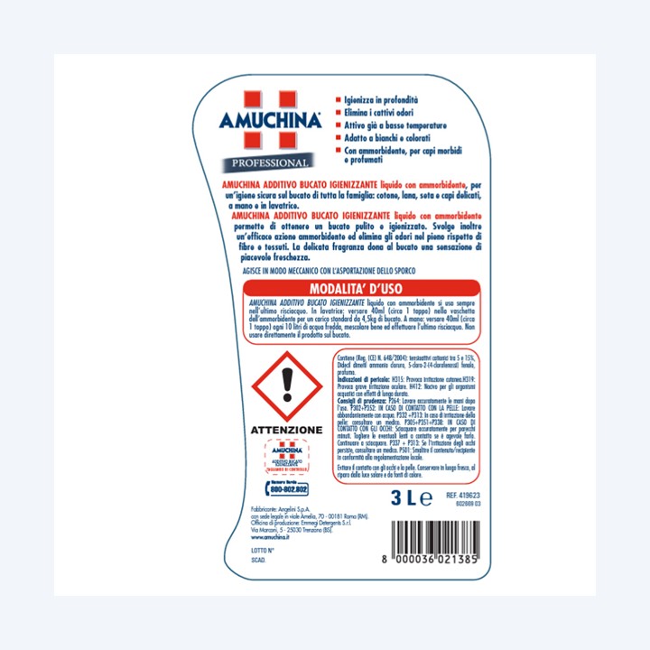 Additivo bucato igienizzante liquido 3 — 91769 | Ecotempo