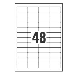 Etichette adesive coprenti BlockOut in — 91801 | Ecotempo