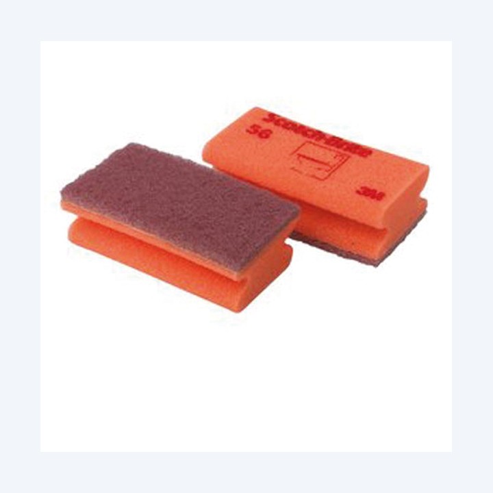 Spugne accoppiate rosso Scotch-Brite conf.10 pezzi | Ecotempo
