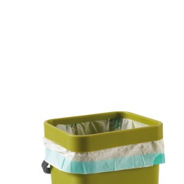 Pattumiera Gino per rifiuti organici 5 L verde Perfetto | Ecotempo