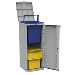 Contenitore Ecoline 1 110 L grigio Terry | Ecotempo