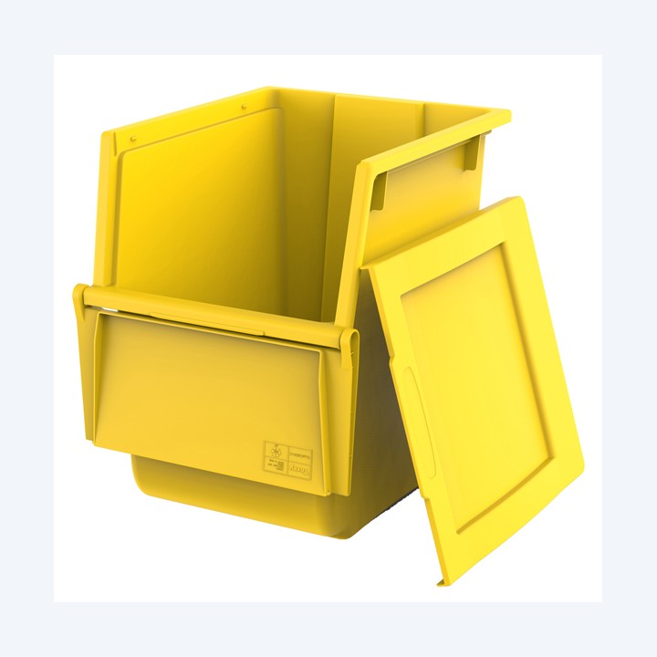 Contenitore Ecobin 25 25 L giallo Terry | Ecotempo