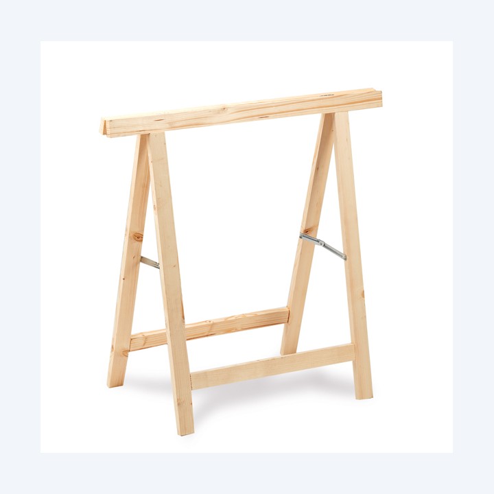 Cavalletto 74 x 38 x 75 cm 100 kg legno X-Robust | Ecotempo