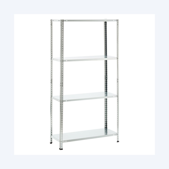 Scaffale in metallo 4 ripiani X-Robust | Ecotempo