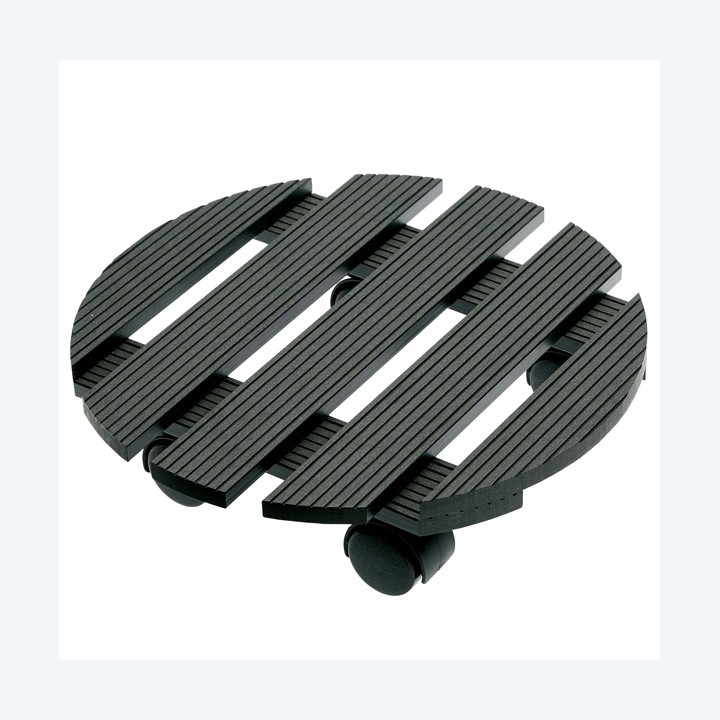 Trolley portavaso in WPC idrorepellente — 91936 | Ecotempo