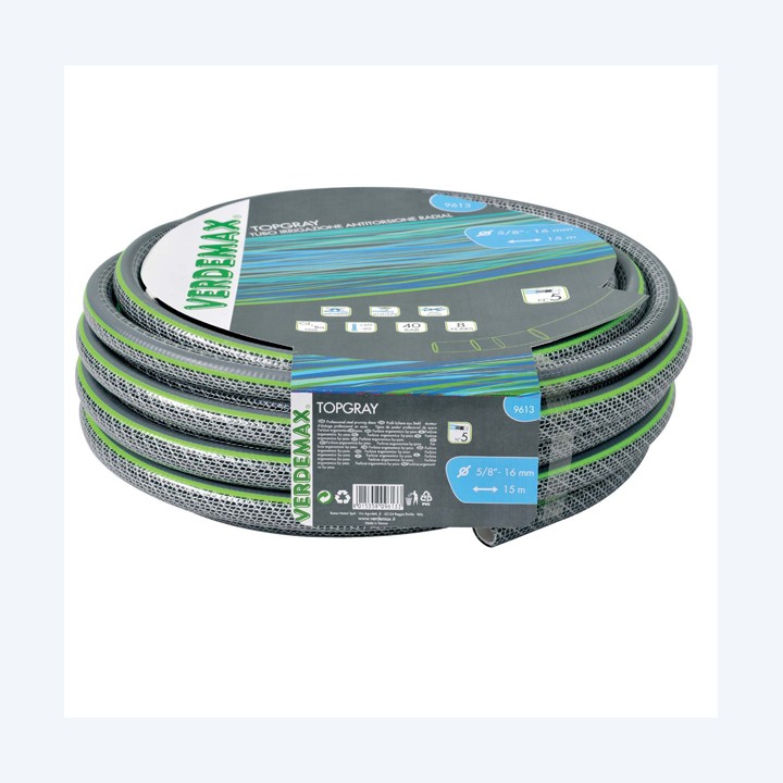 Tubo per irrigazione TopGray 5 5/8" 15 m Verdemax | Ecotempo