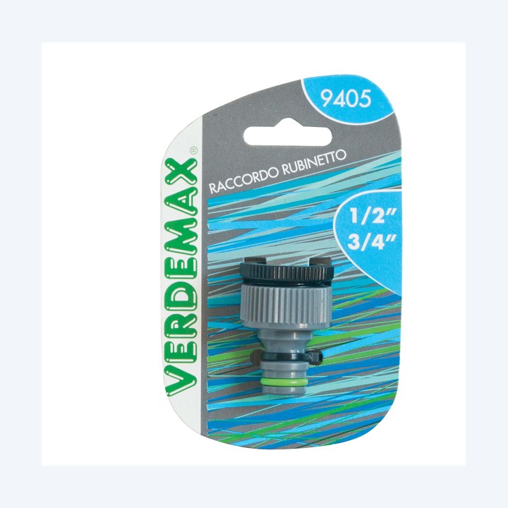 Raccordo rubinetto diametro 1/2” 3/4" Verdemax | Ecotempo