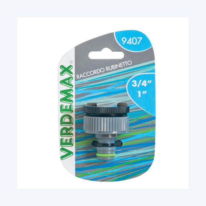 Raccordo rubinetto diametro 3/4" 1" Verdemax | Ecotempo