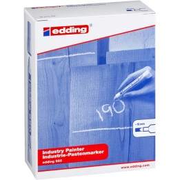 Marcatore a cera 950 punta tonda 10 mm bianco Edding | Ecotempo