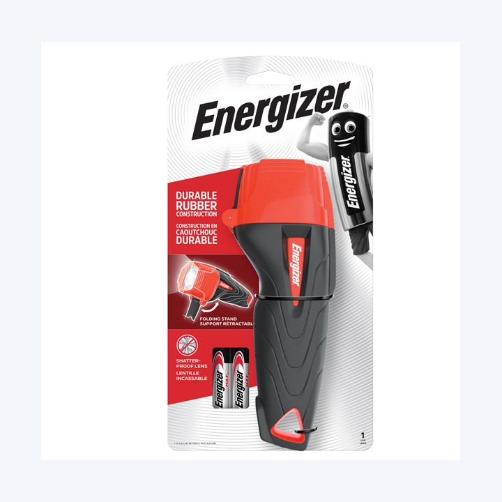 Torcia Rubber Flashlight Energizer | Ecotempo