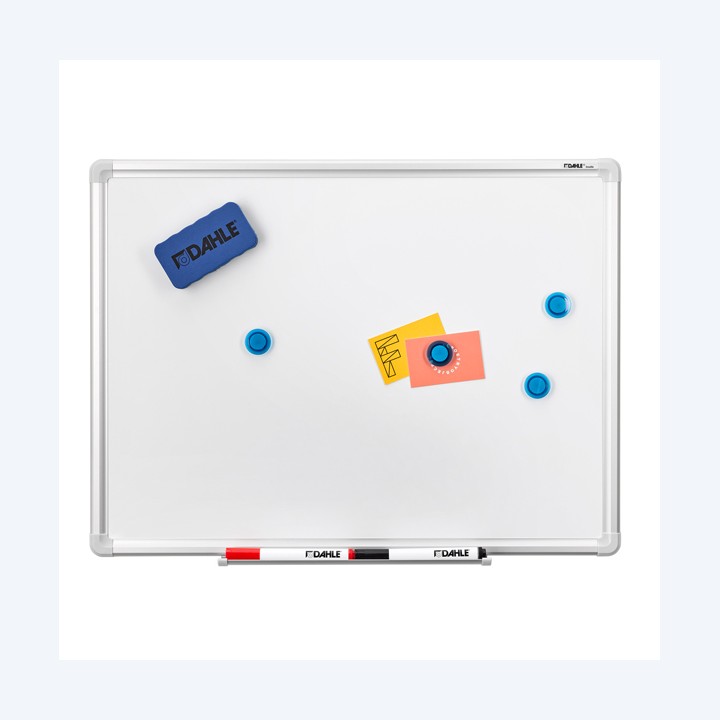 Lavagna bianca Basic magnetica 90 x 120 cm Dahle | Ecotempo