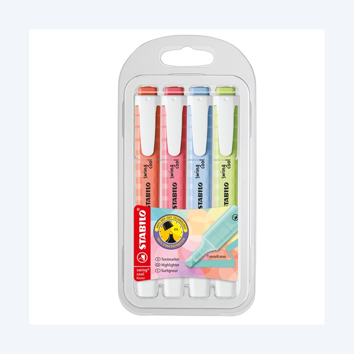 Evidenziatore Swing Cool Pastel punta — 92831 | Ecotempo