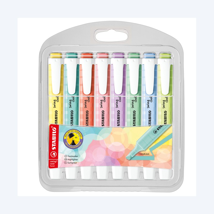 Evidenziatore Swing Cool Pastel punta a — 92832 | Ecotempo