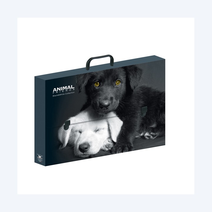 Valigetta polionda Animal Friends 28 x — 92841 | Ecotempo
