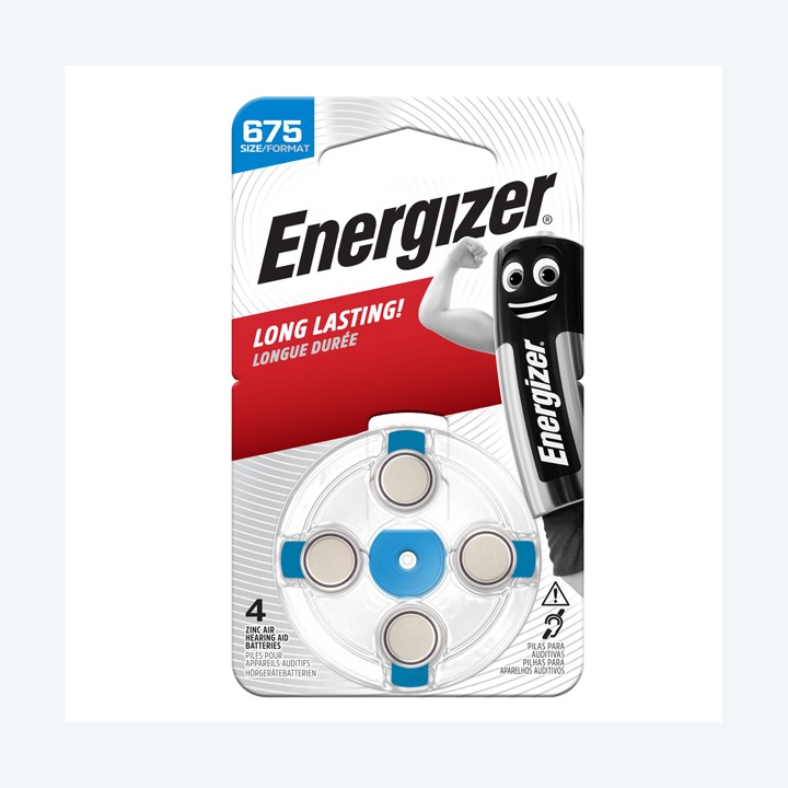Pila per apparecchi acustici 675 Zinc — 92913 | Ecotempo