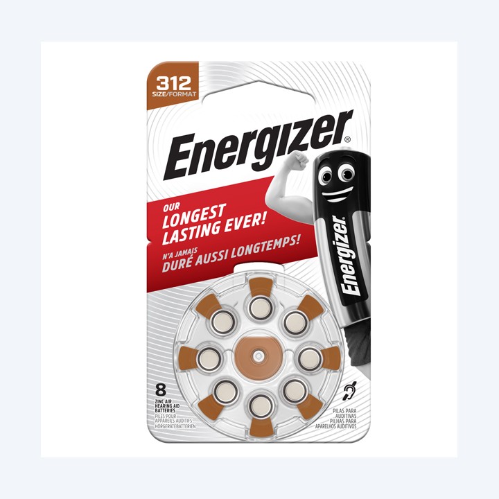 Pila per apparecchi acustici 312 Zinc — 92914 | Ecotempo
