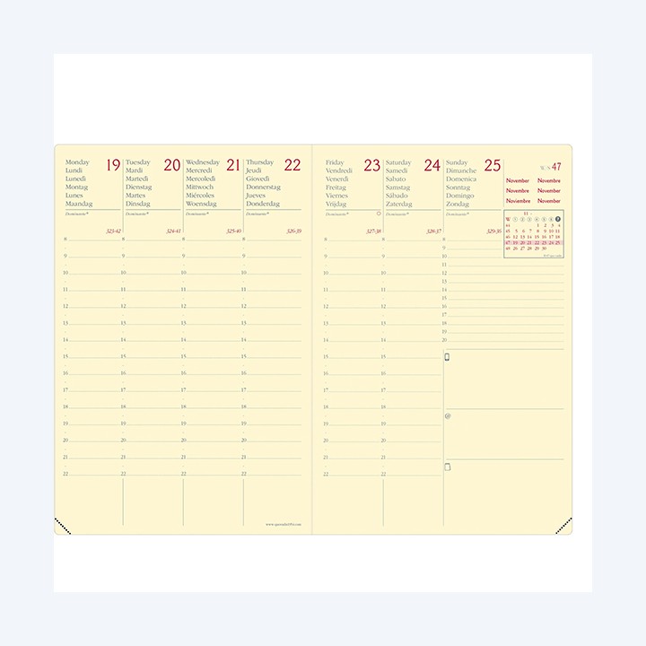 QUOVADIS Agenda settimanale Affari — 92983 | Ecotempo