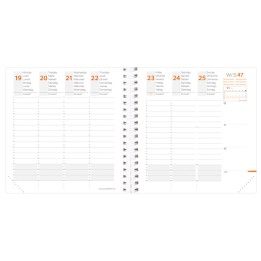 QUOVADIS Agenda settimanale Time&Life — 92992 | Ecotempo
