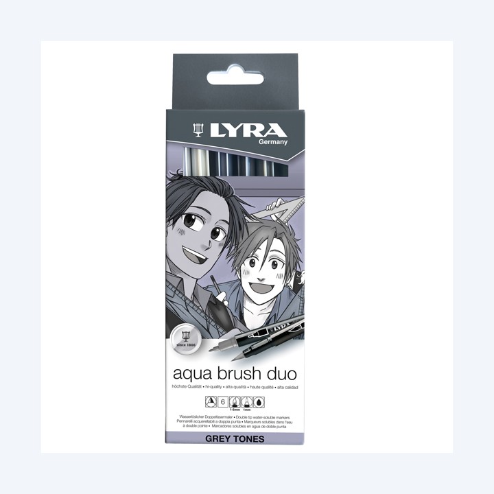 Pennarello Aqua Brush Duo scala di — 93294 | Ecotempo