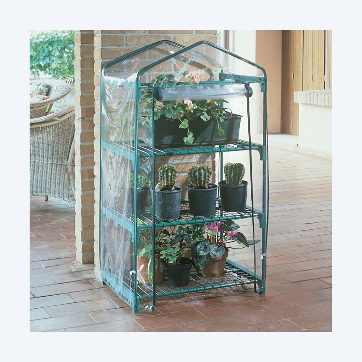 Serra Azalea 3 ripiani 70 x 50 x 125 cm — 93377 | Ecotempo