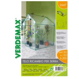 Telo di ricambio per serra a casetta — 93384 | Ecotempo