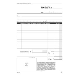 Blocco ricevute sanitarie 50/2 — 93662 | Ecotempo
