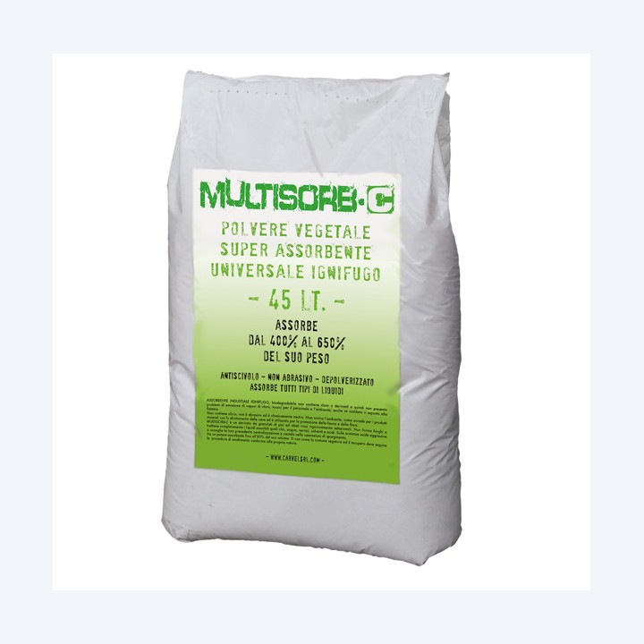 Polvere assorbente vegetale universale — 93781 | Ecotempo