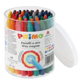 Pastelli a cera Ø 9 mm x 85 mm Primo conf. 48 pezzi | Ecotempo