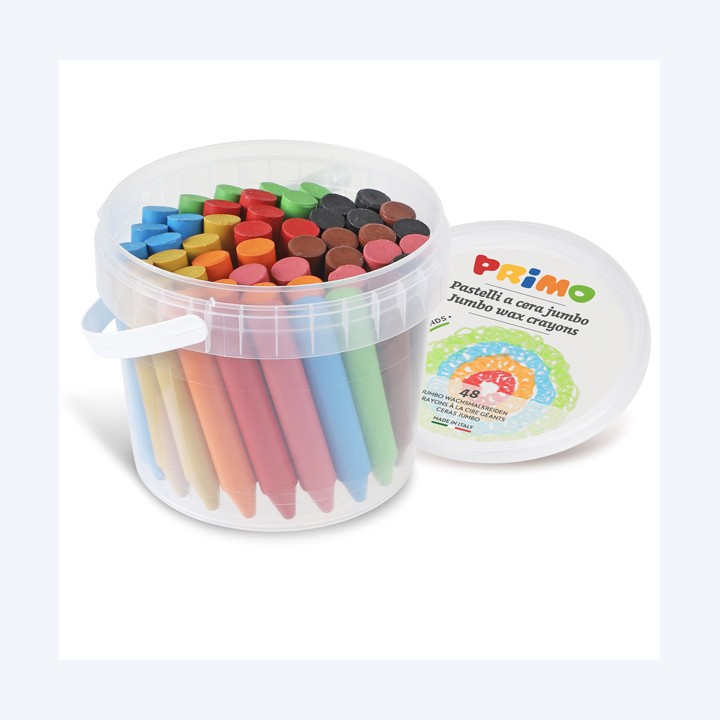 Pastelli a cera Jumbo Ø 13 mm x 85 mm — 93848 | Ecotempo