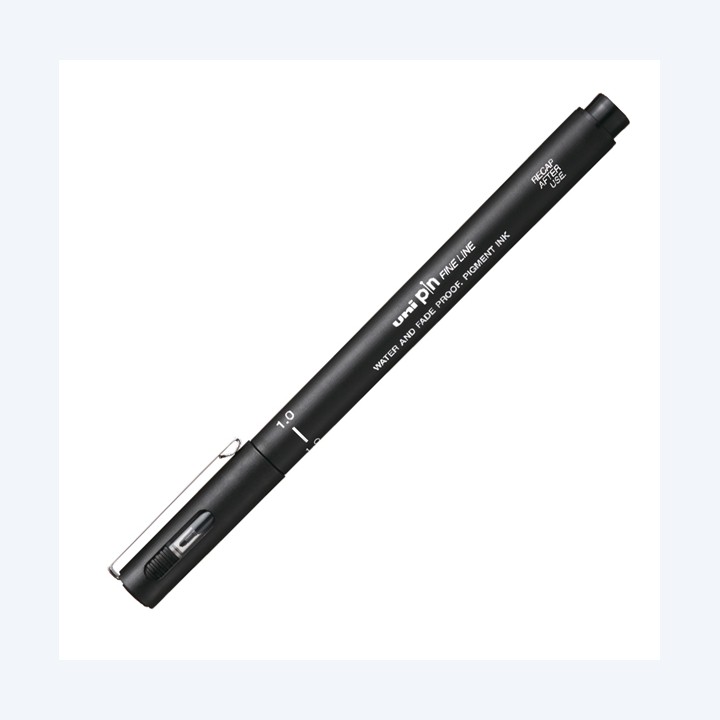 Pin fineliner punta 1.0 mm nero Uni Mitsubishi | Ecotempo